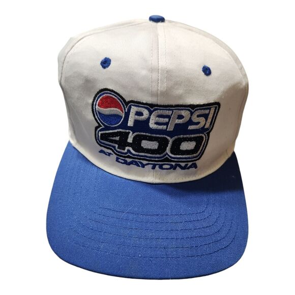 Vintage Pepsi 400 Daytona NASCAR‎ Hat Snapback Cap Inaugural Nightrace - Picture 2 of 9